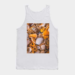 Beach Summer Seashells Travel Relax Meditation Tank Top